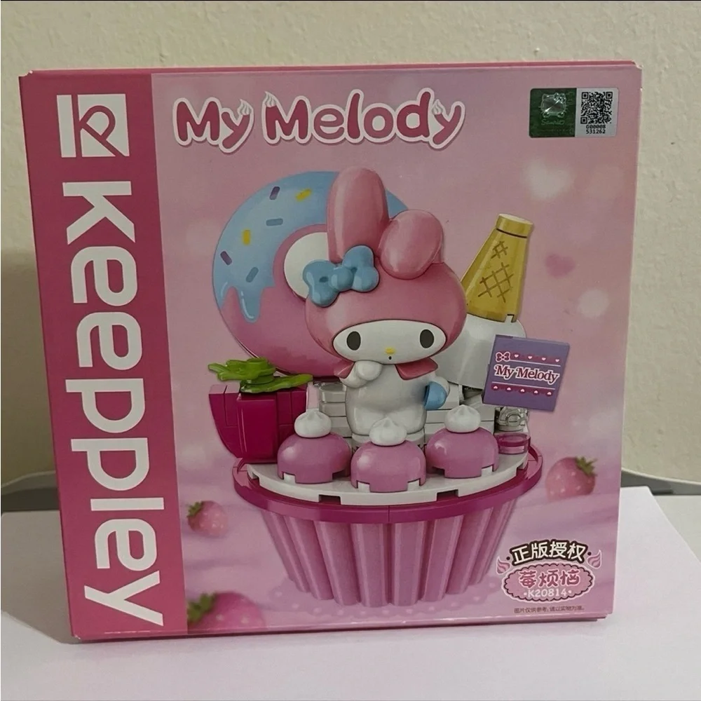 My Melody Cupcake Building Set Keeppley (Legos)